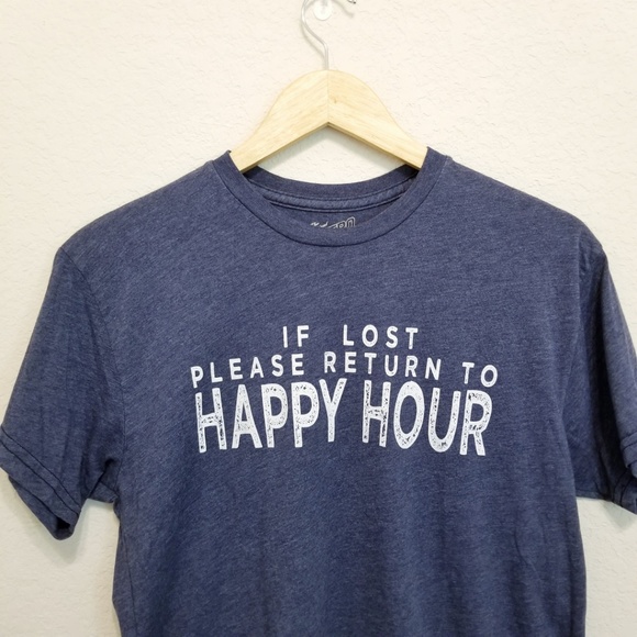 NEW 🍺Happy Hour🍺 Graphic Tee Small - Picture 2 of 5